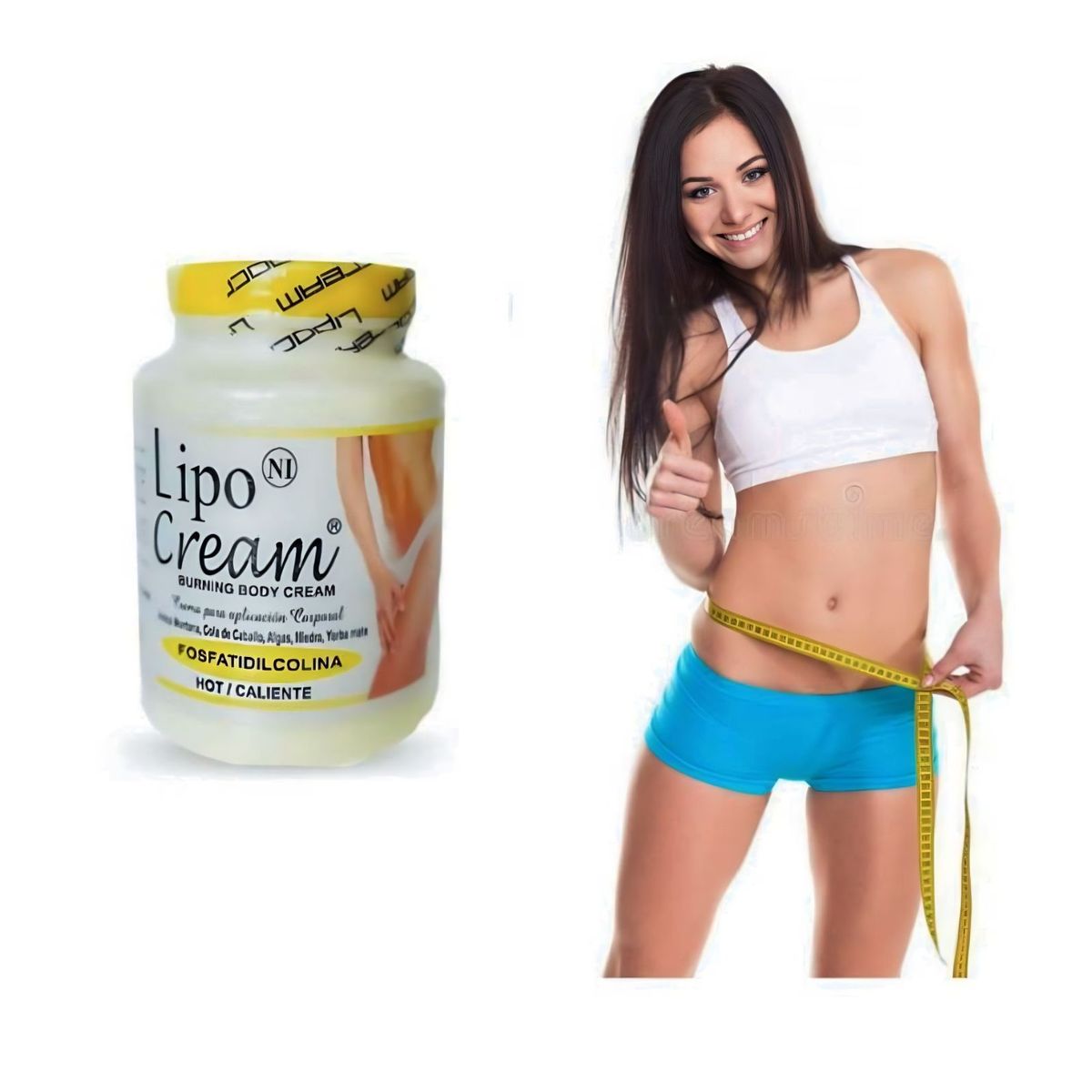 IMPORTADO MC - Crema reductora Lipo Cream Amarillo