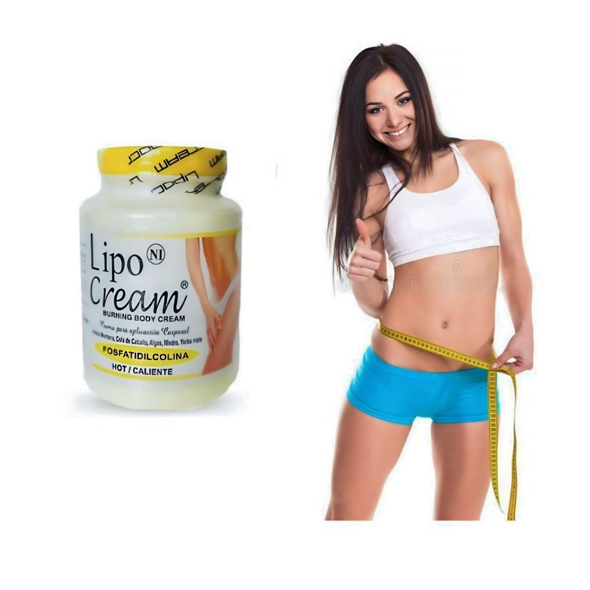 IMPORTADO MC - Crema reductora Lipo Cream Amarillo