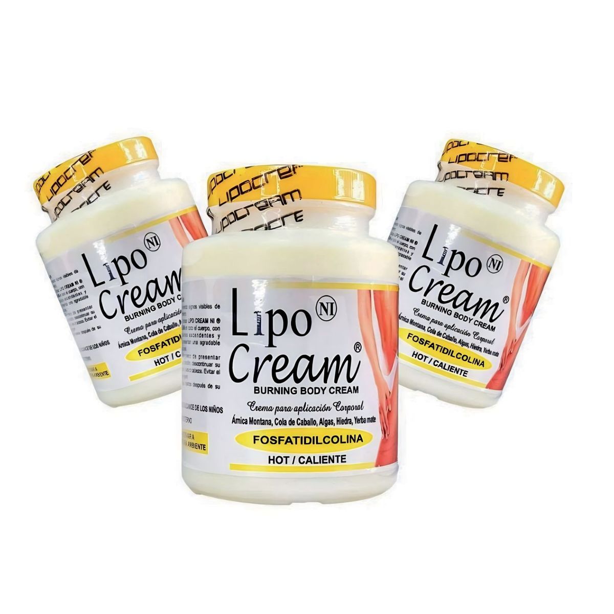 IMPORTADO MC - Crema reductora Lipo Cream Amarillo