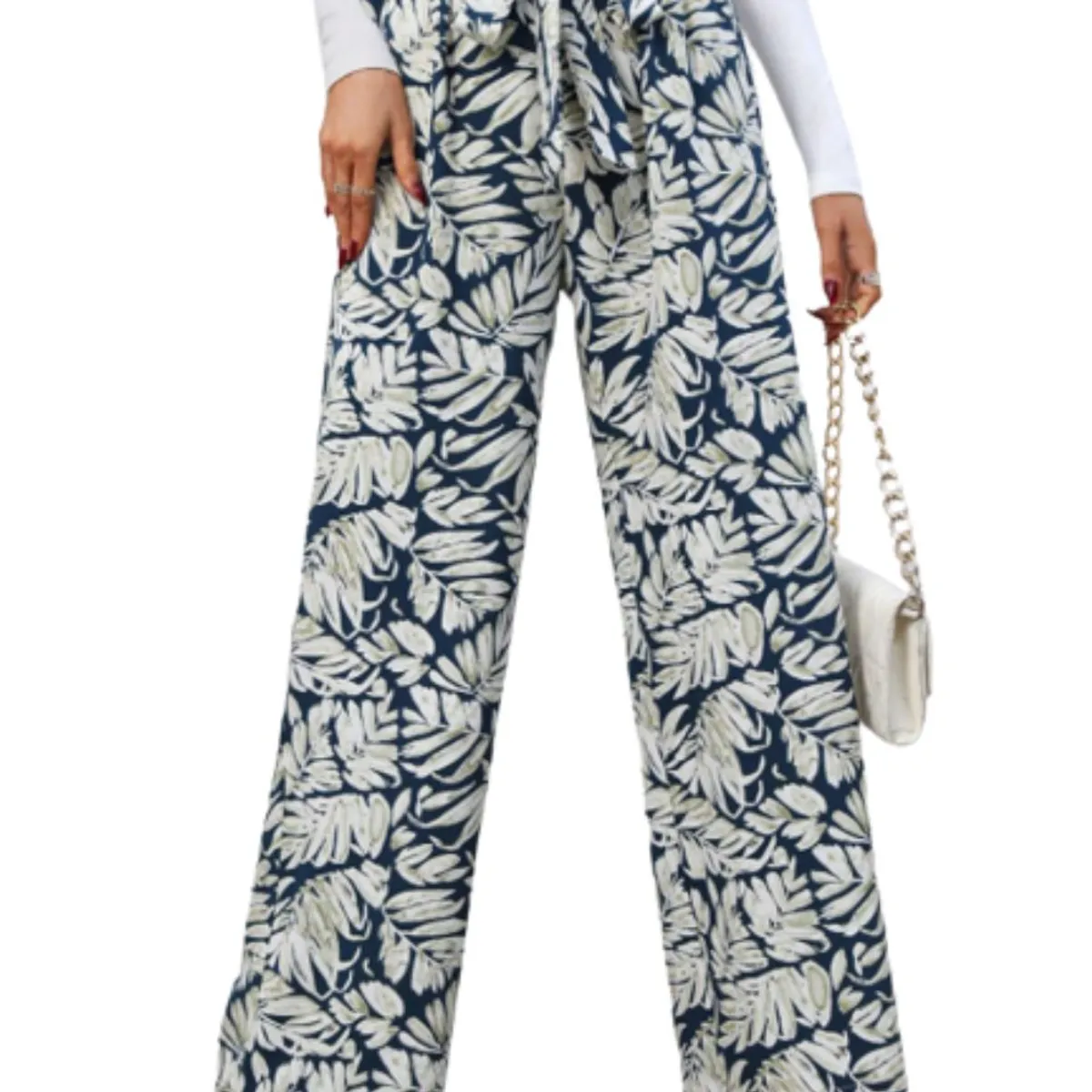 GENERICO - Pantalon Palazzo Pierna Ancha diferentes Diseños