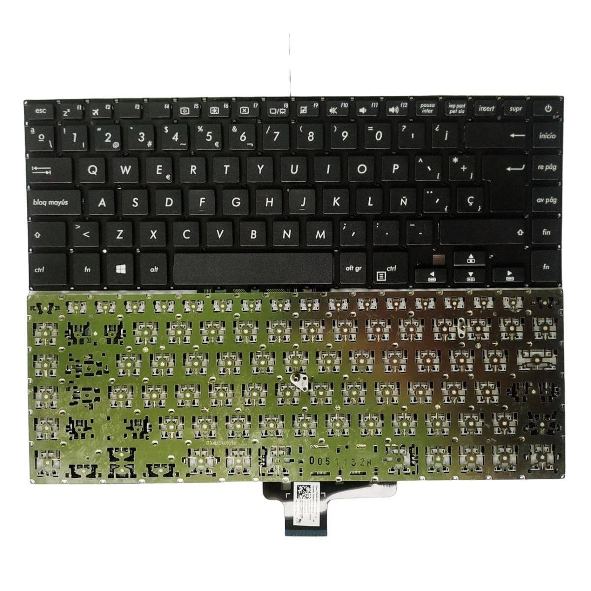 ASUS - Teclado ORIGINAL ASUS Vivobook X510UA X510UN X510Q X510QA X510QR