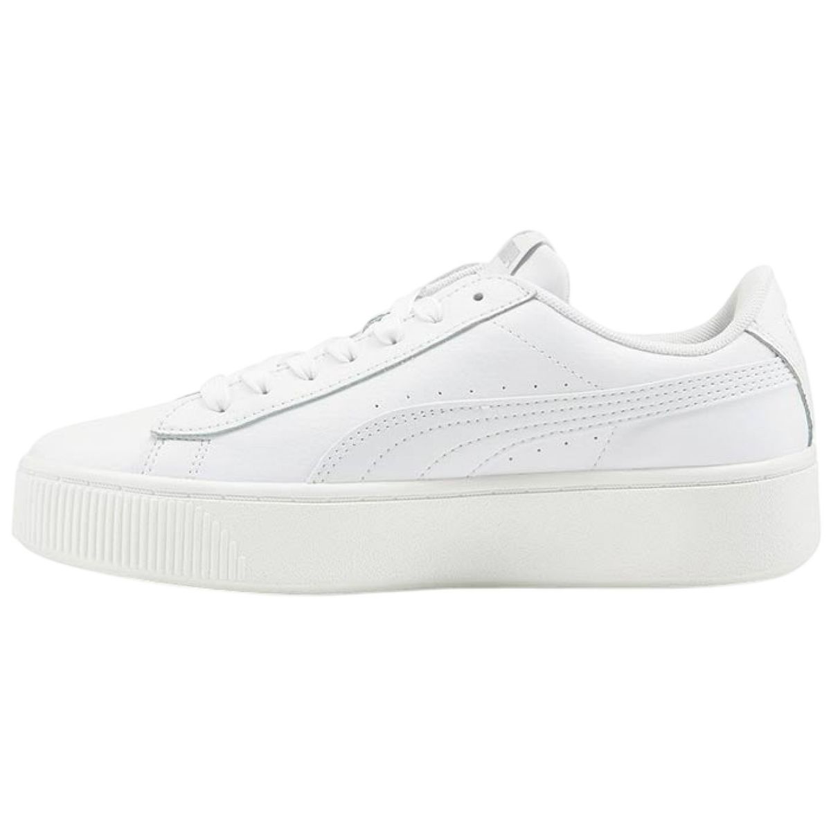 PUMA - Zapatilla Puma Vikky Stacked L 369143 02 Blanco Para Mujer