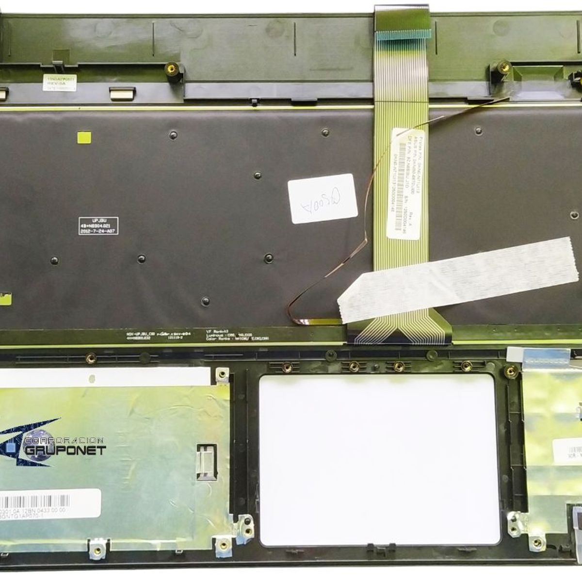 ASUS - Teclado Asus ORIGINAL Q500 Q500a Ingles Retroiluminado con PalmRest