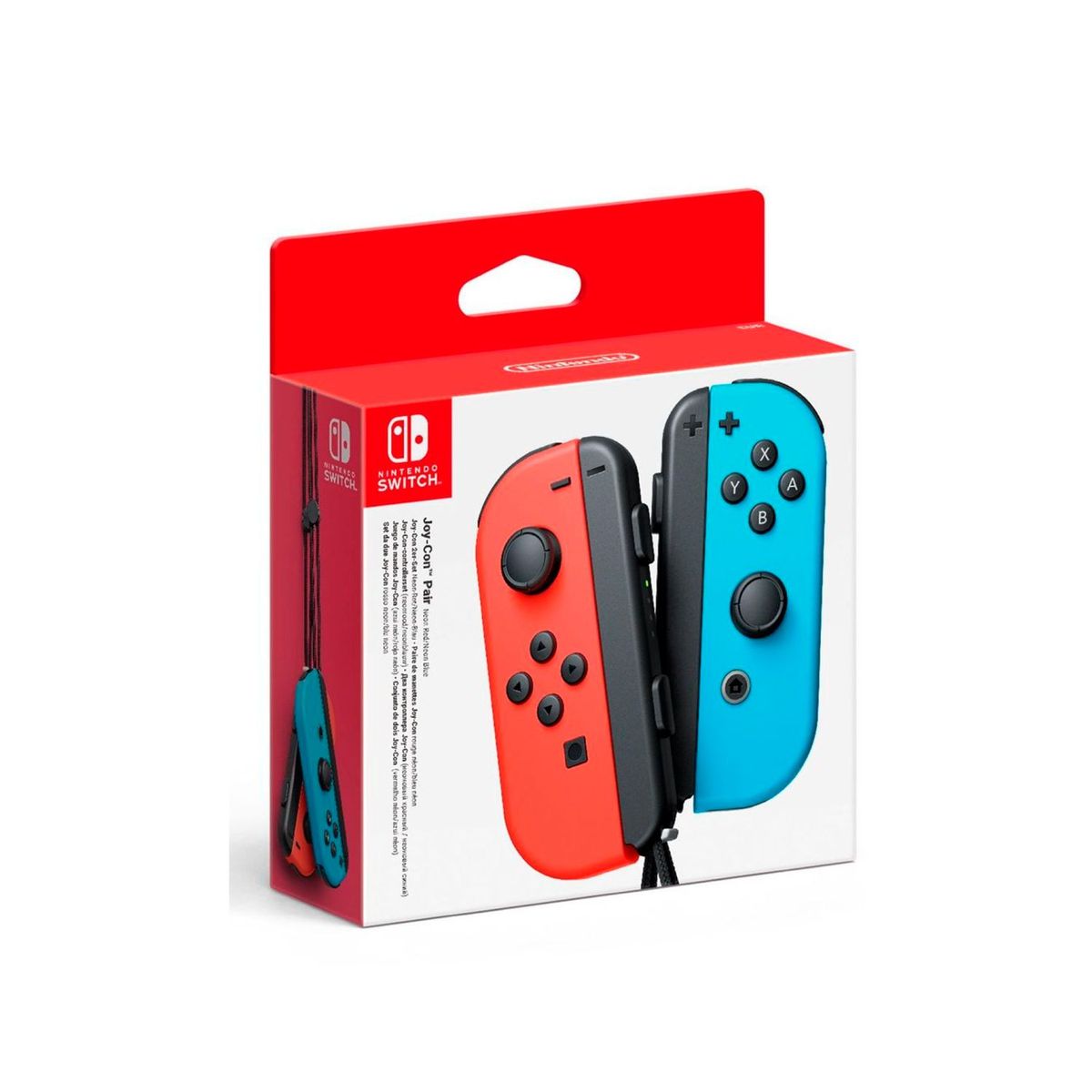 NINTENDO - Controles Joy-Con Neon Nintendo Switch Rojo y Azul