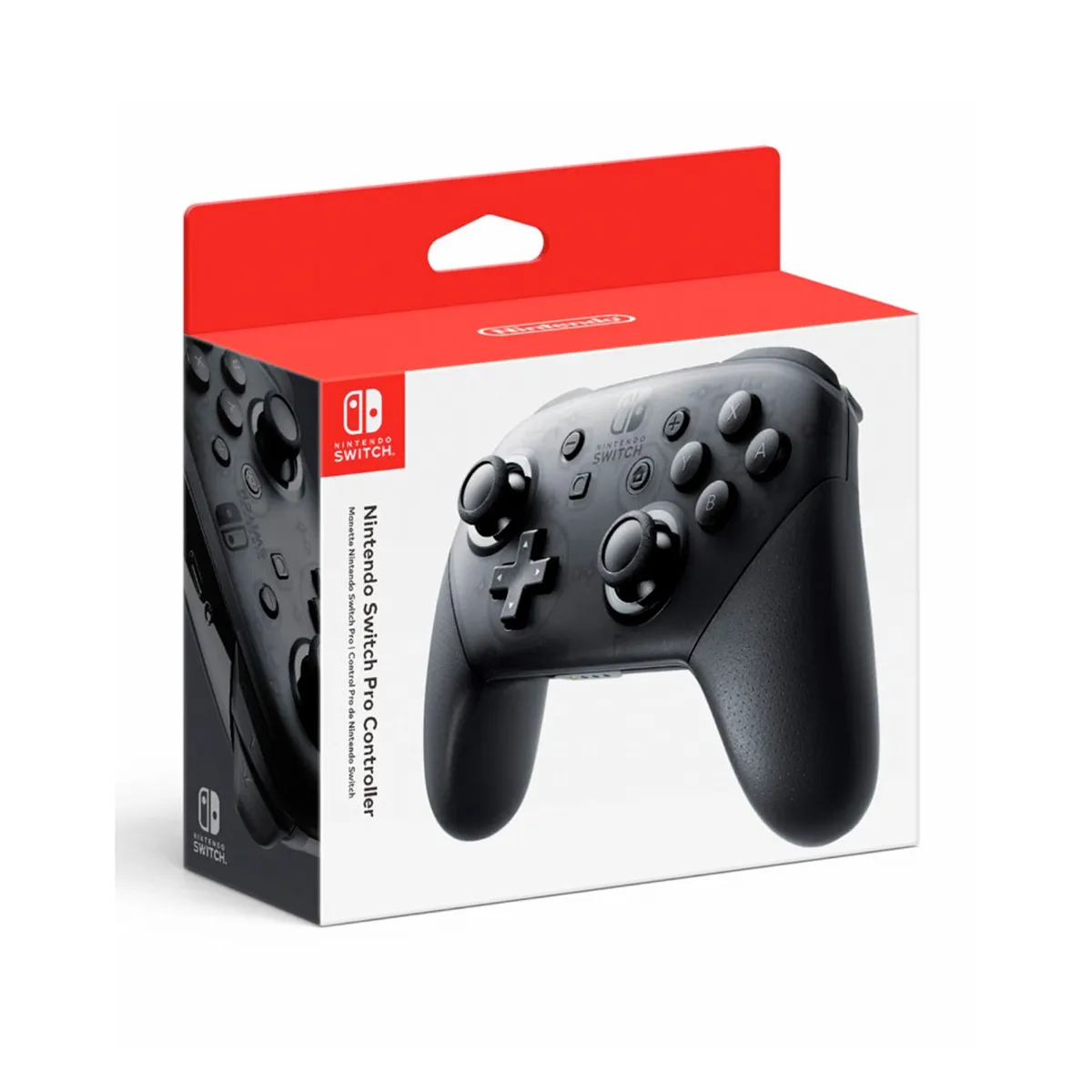 NINTENDO - Mando Pro Controller Nintendo Switch Gris