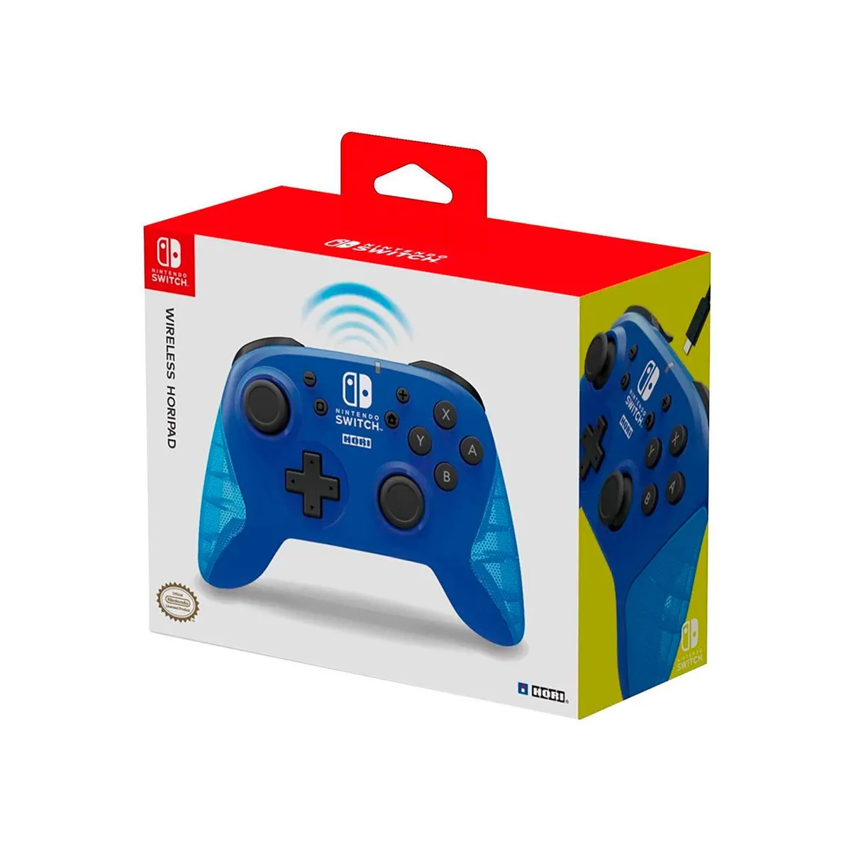 HORI - Mando Control Inalámbrico Horipad Nintendo Switch Azul