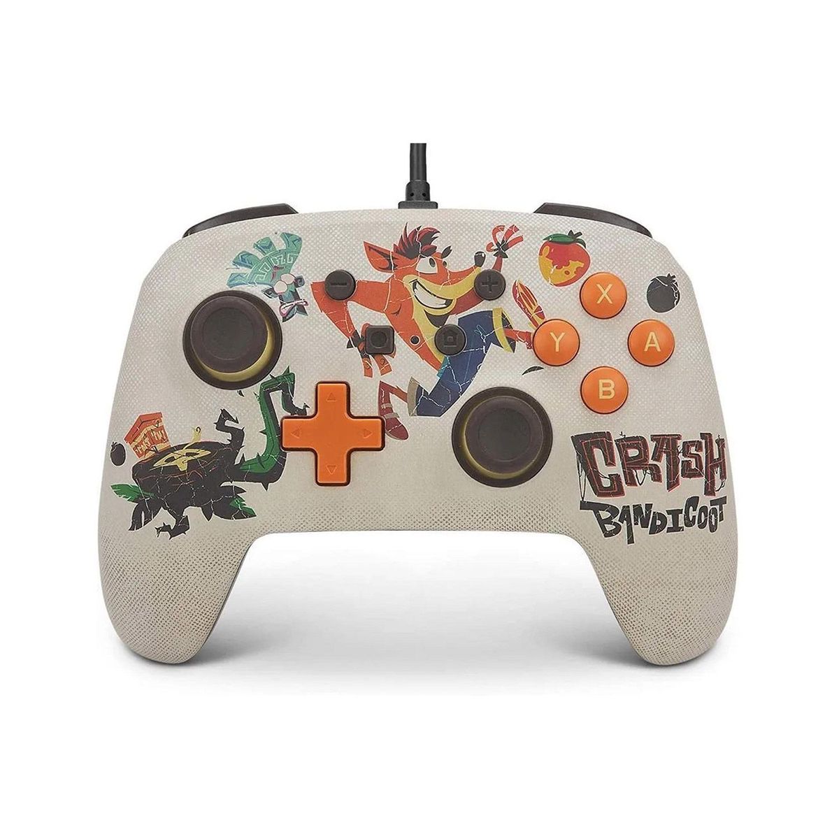 POWER A - PowerA Enhanced Wired Controller para Nintendo Switch Quantum Crash