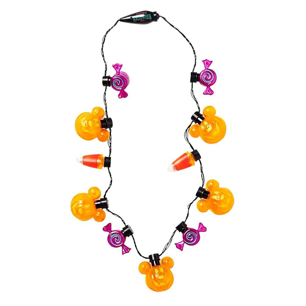 DISNEY - Collar con Luces Disney Store Mickey Mouse Halloween