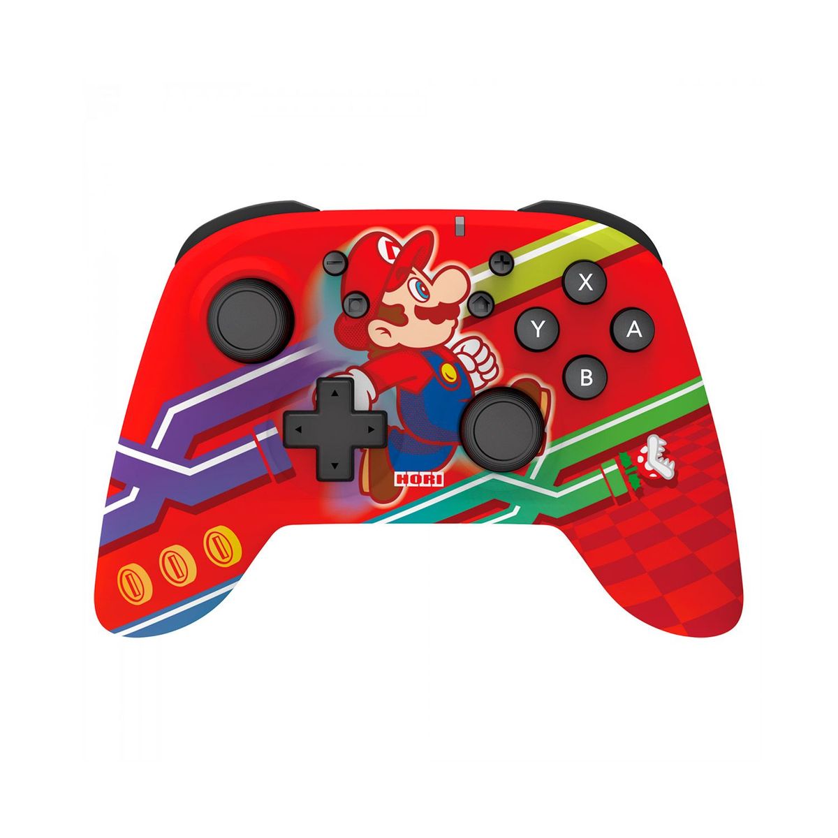 HORI - Mando Control Inalámbrico Horipad Nintendo Switch Super Mario