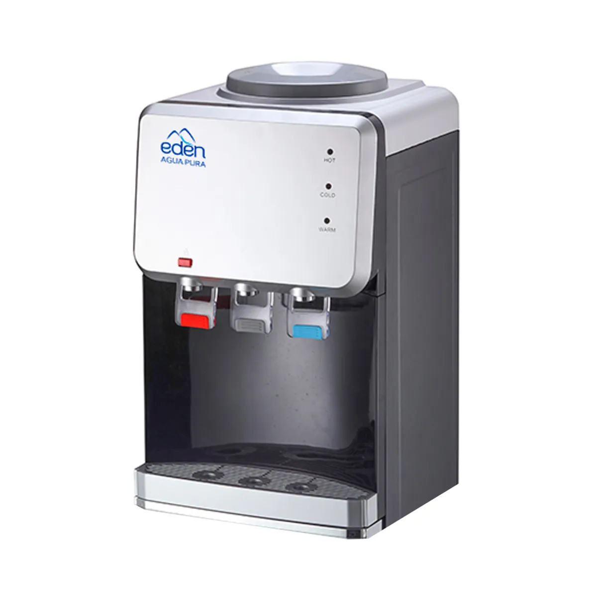 EDEN - Purificador Dispensador de agua BIOPURE 3D Edén Alpino Plateado