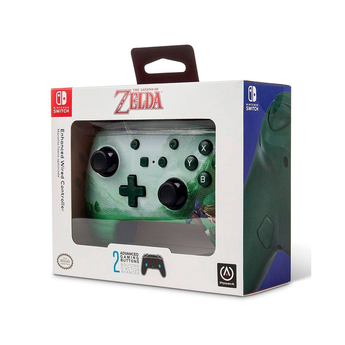 POWER A - PowerA Enhanced Wired Controller Link Hyrule Nintendo Switch