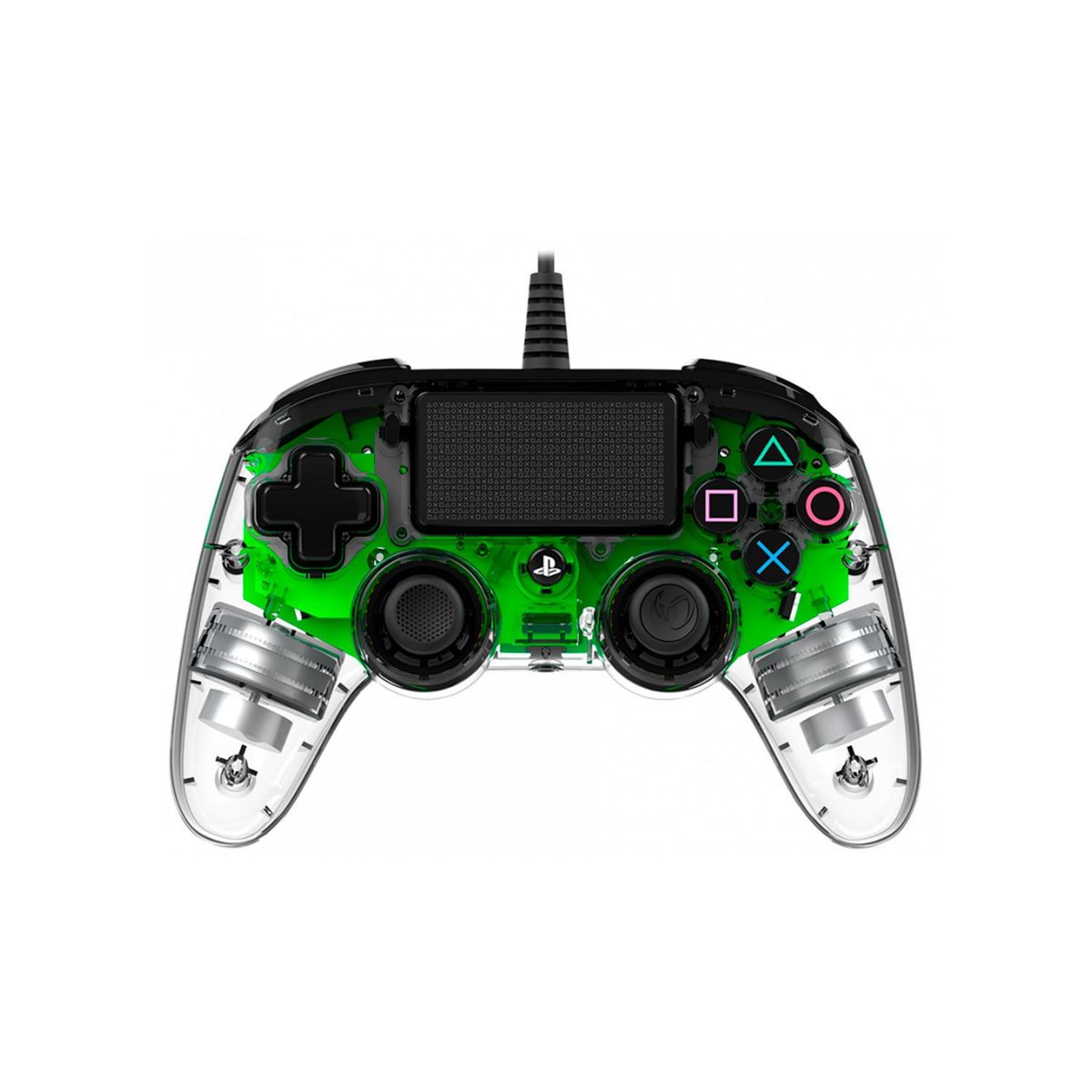 NACON - Mando PS4 Nacon Controller Wired Illuminated Compact Green