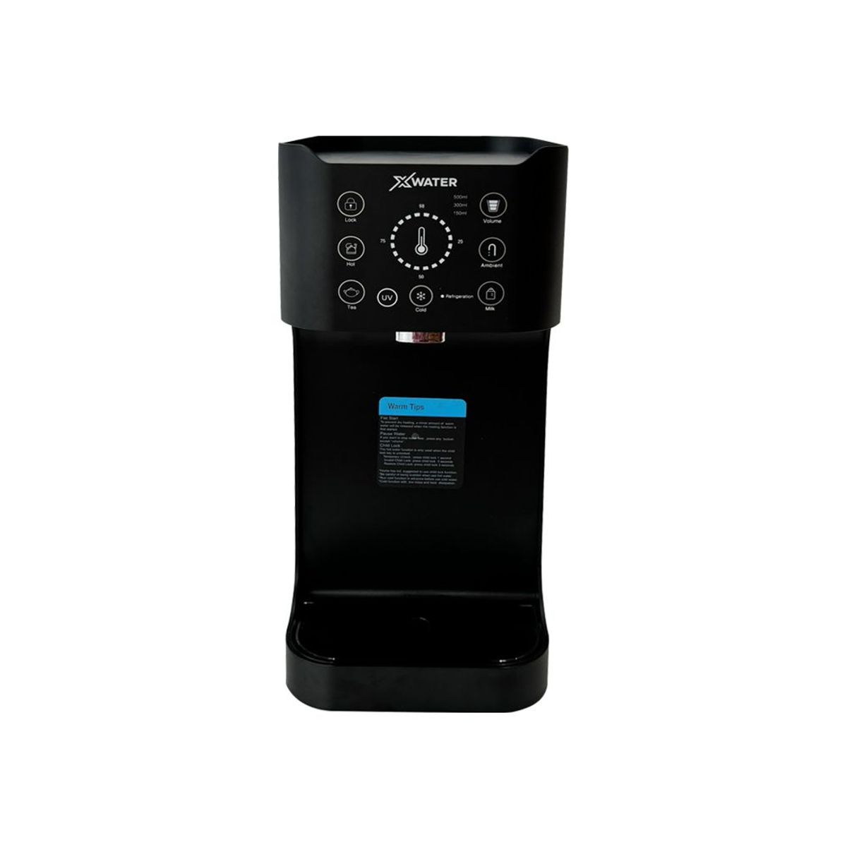 EDEN - Purificador Dispensador 3 etapas XWATER Negro