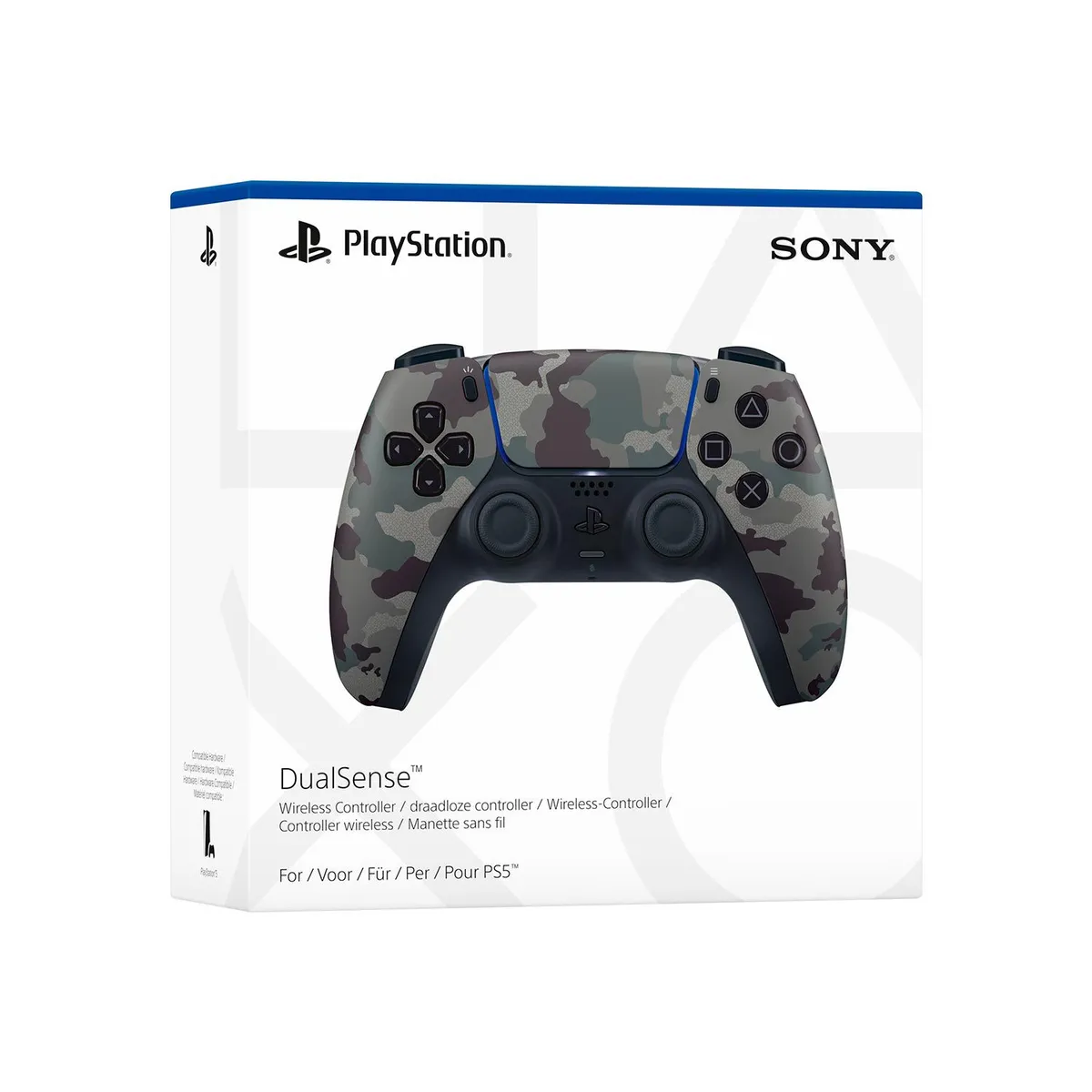 SONY - Mando DualSense Camuflado Gris Playstation 5