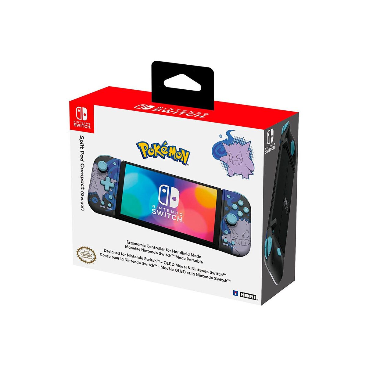 HORI - Mando Hori Split Pad Compact para Nintendo Switch Gengar