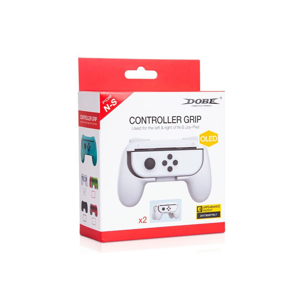 DOBE - Controller Grip Dobe Para Joy-Con Nintendo Switch Oled Neon
