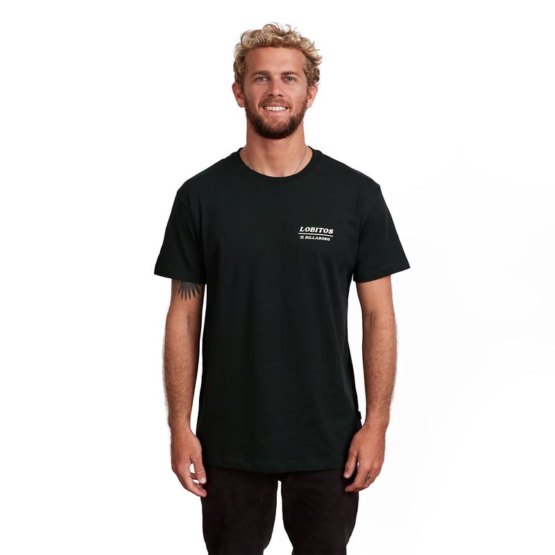 BILLABONG - Polo Básico Billabong Lobitos Negro BILLABONG