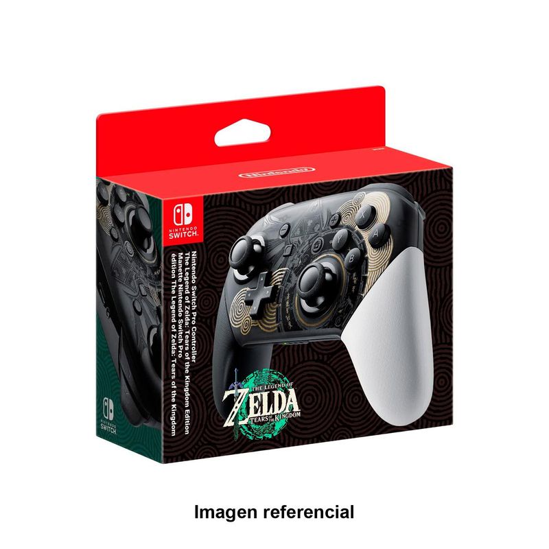 NINTENDO - Mando Pro Controller Zelda Tears Of The Kingdom Edition Switch