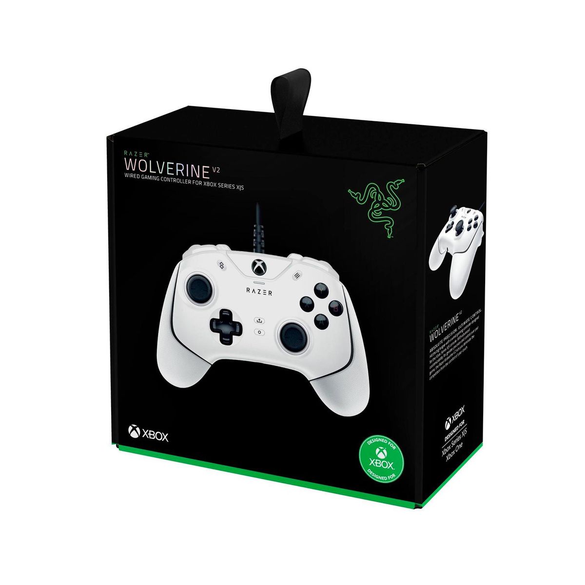 RAZER - Gamepad Razer Wolverine V2 P/Xb Series X White