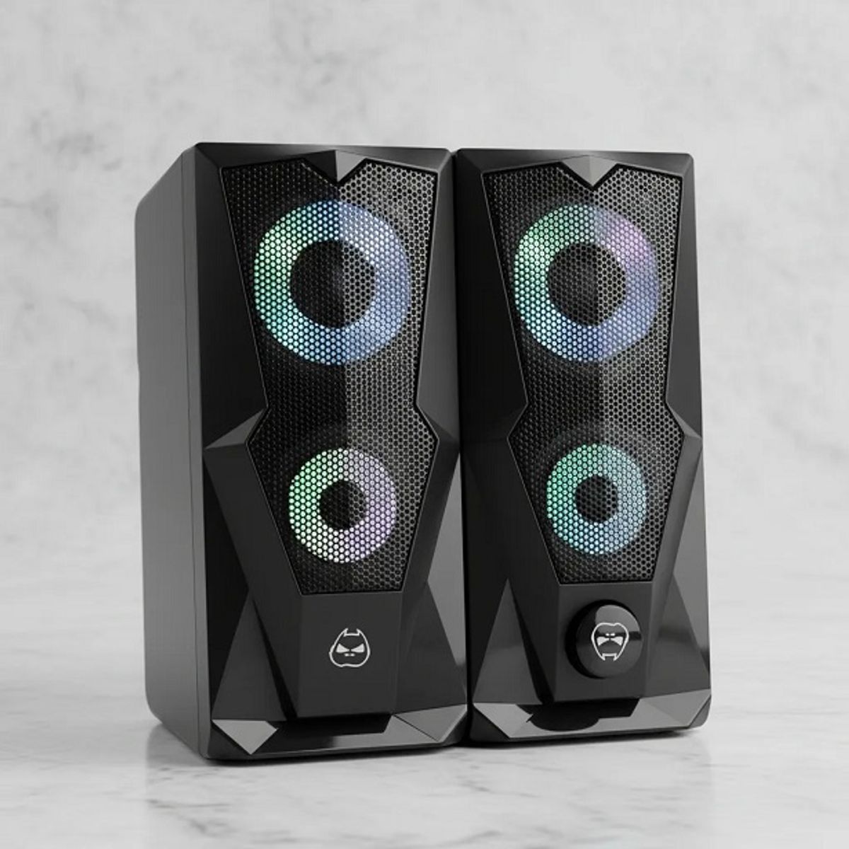 HALION - Parlantes 2.0 Gamer  USB Halion HA- S229 LED 7 Colores