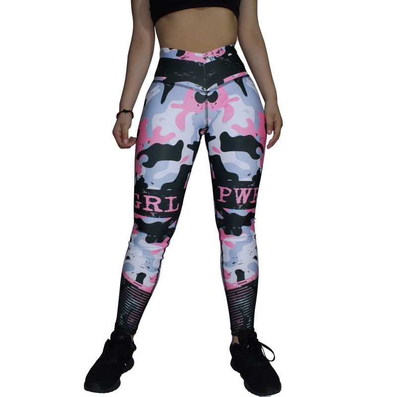 GENERICO - Malla Deportiva Suplex Mujer Fernanda Galvao Sublimado