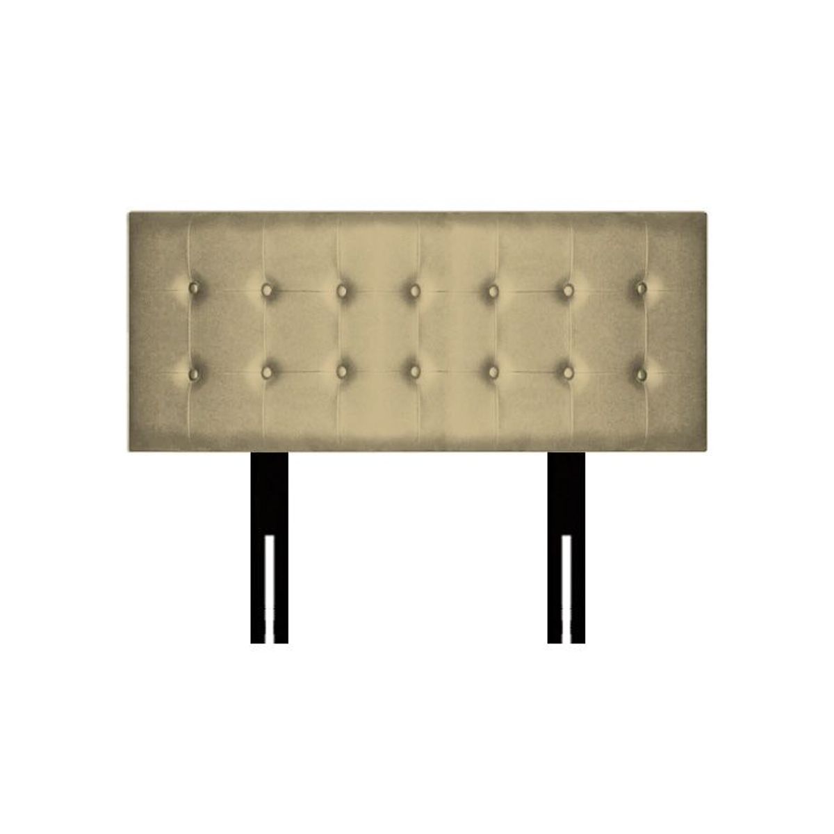 BARAKA HOME - Cabecera Opole Patas Desmontables 2 plz - Beige Oscuro