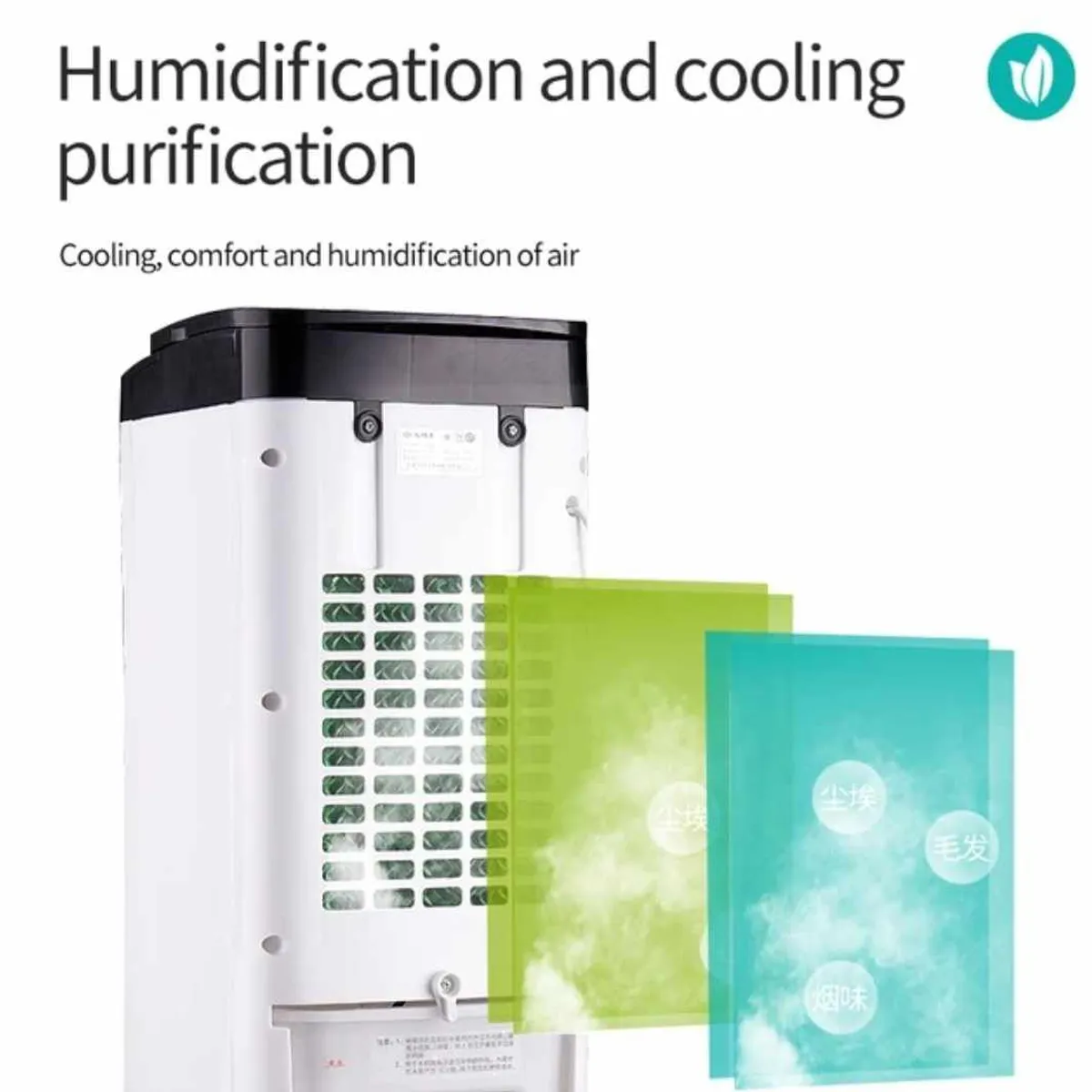 GENERICO - Enfriador de Aire Portatil tipo Aire Acondicionado Oficina Kx-1000