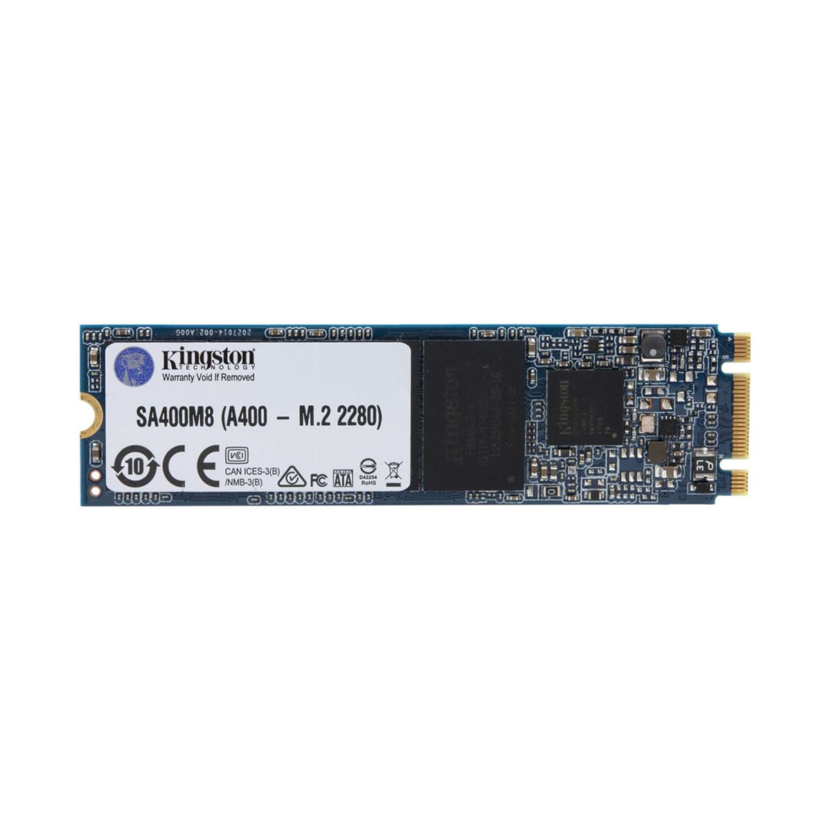 KINGSTON - DISCO SOLIDO INTERNO KINGSTON A400 M.8 480GB M.2 2280 P/N: SA400M8/480G