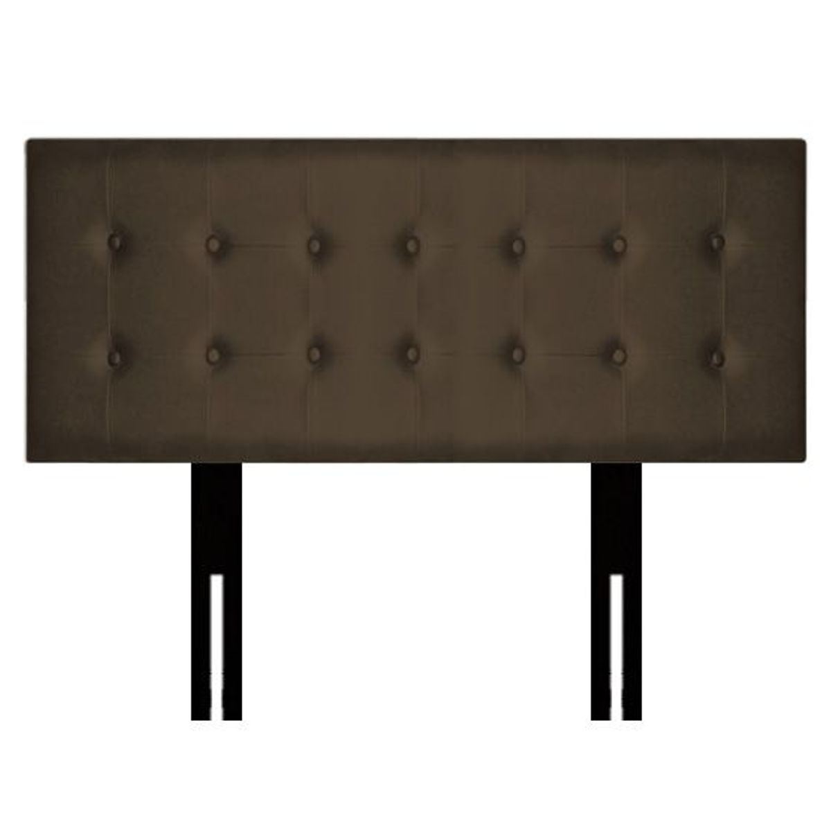 BARAKA HOME - Cabecera Opole Patas Desmontables 2 plz - Chocolate Claro