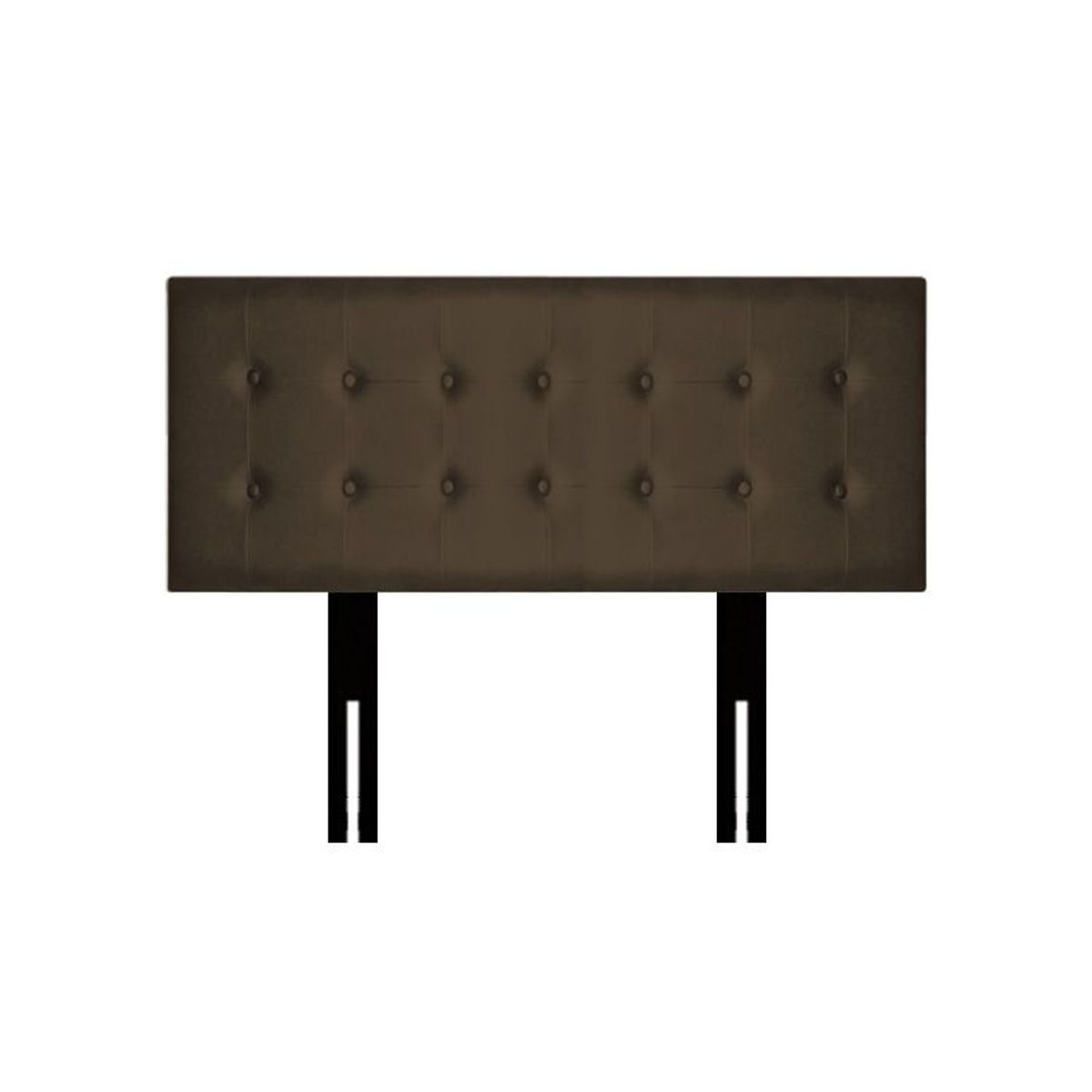 BARAKA HOME - Cabecera Opole Patas Desmontables 2 plz - Chocolate Claro