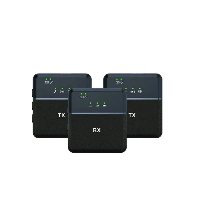 GENERICO - Micrófono inalámbrico solapero 2 en 1 Tipo C y Auxiliar Jack 3.5 mm Doble SX9