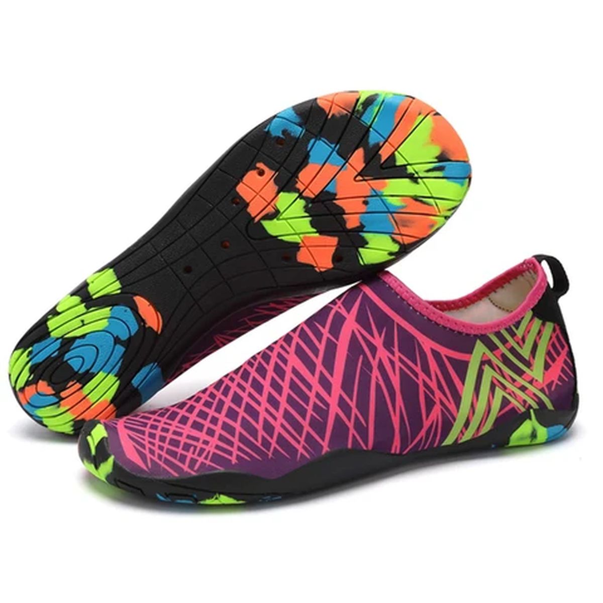 AQUA&MODA - Aquashoes Zapatos Acuáticos Unisex Aquamoda M1AFR Fucsia - Fucsia