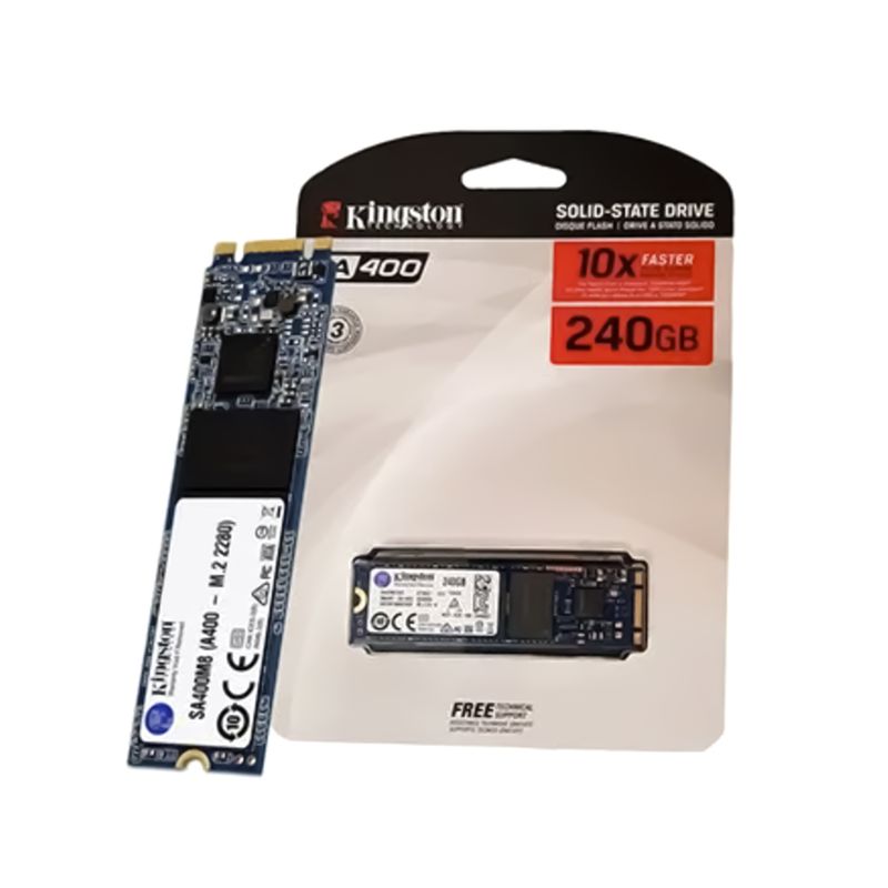 KINGSTON - UNIDAD DE ESTADO SOLIDO KINGSTON A400 M8 240GB M.2  P/N: SA400M8/240G