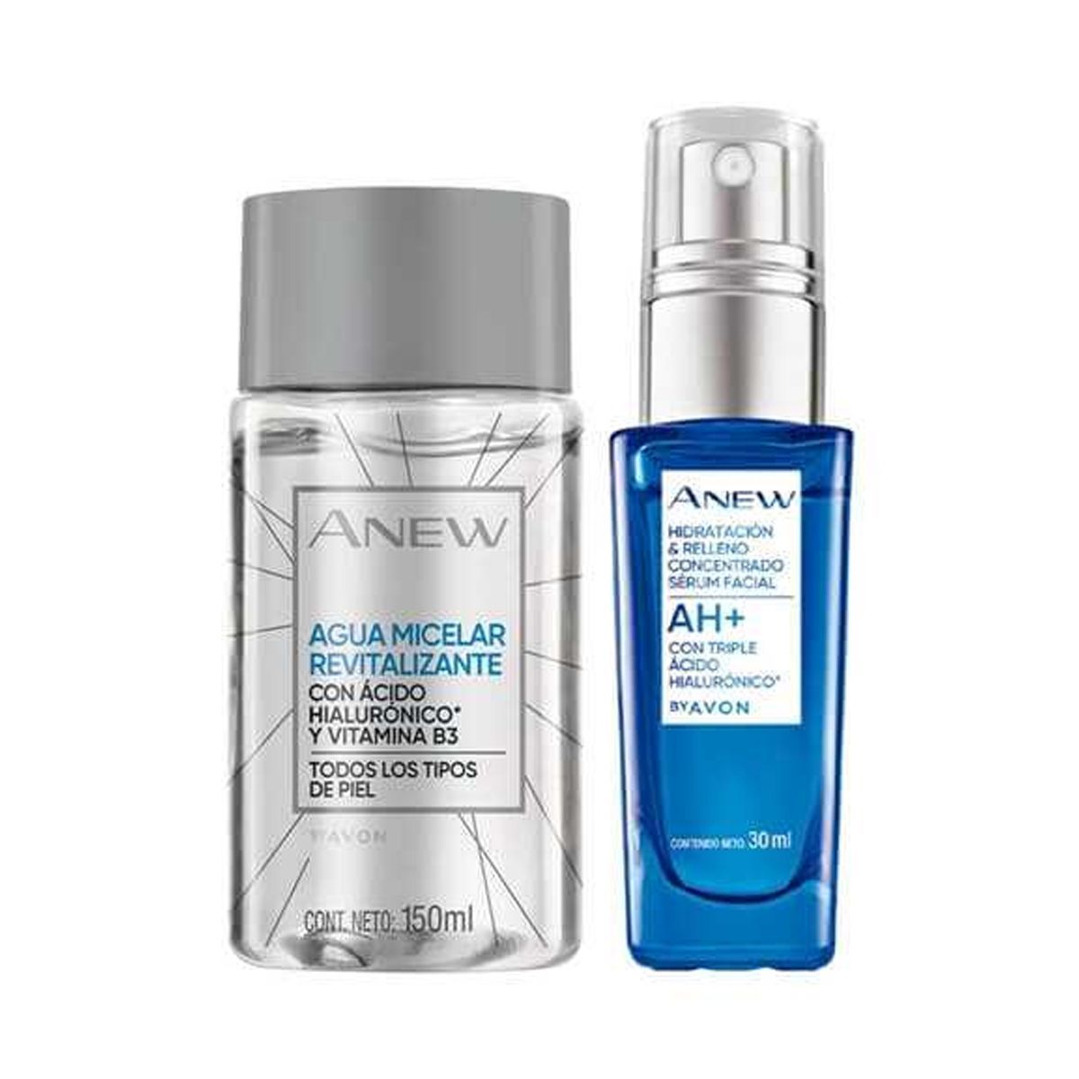 AVON - Anew Sérum Facial Complejo Ácido Hialurónico 30ml con Micelar_123