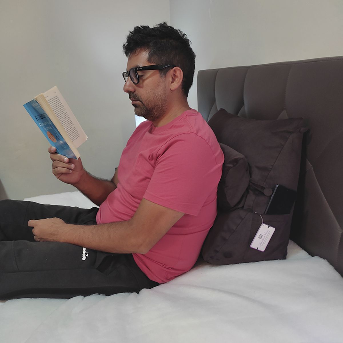 AMADEUS HOME - Cojín Anatómico para Espalda ¡Se regula en diferentes posiciones