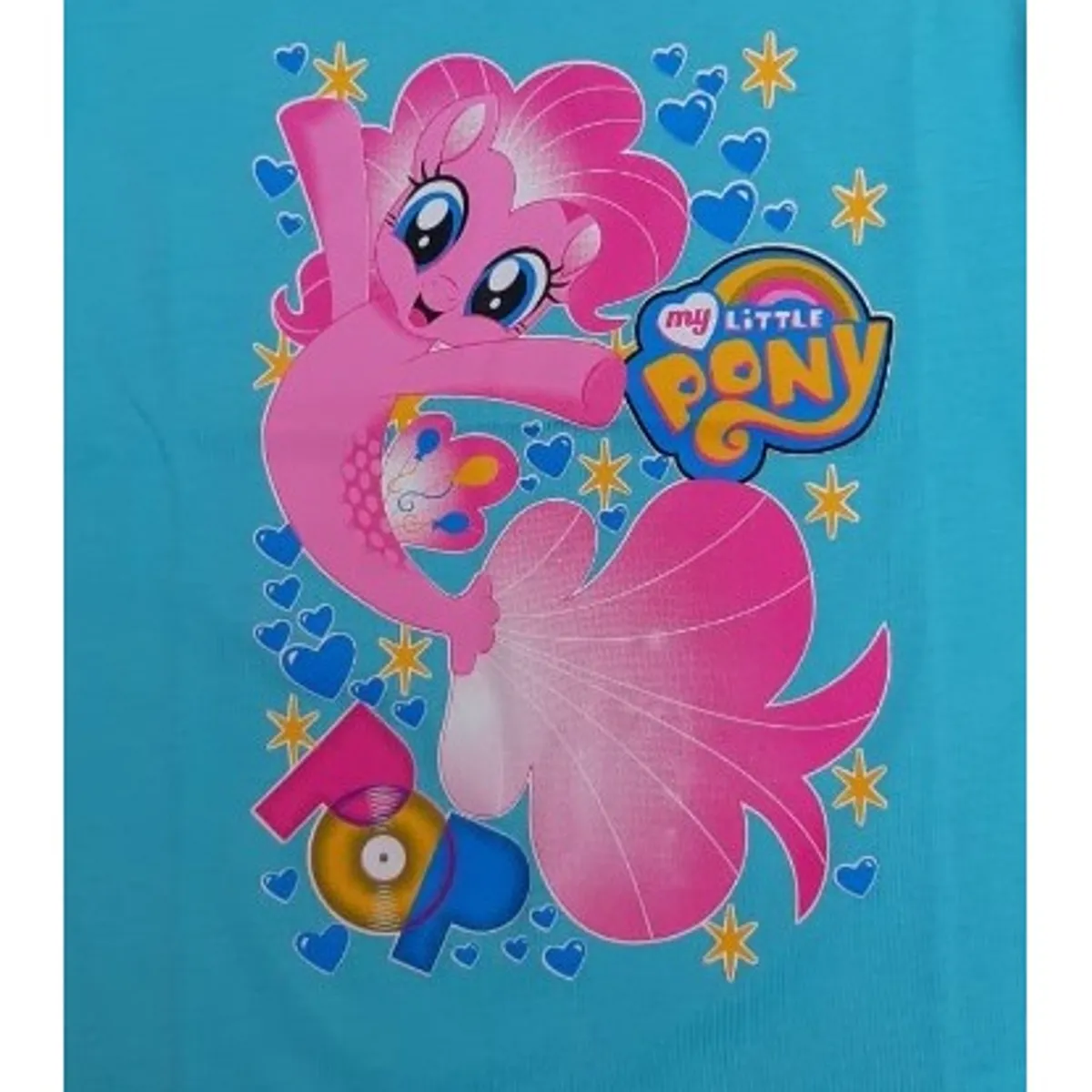 FODAGO - Polo niña manga corta diseño 2 - Turquesa.