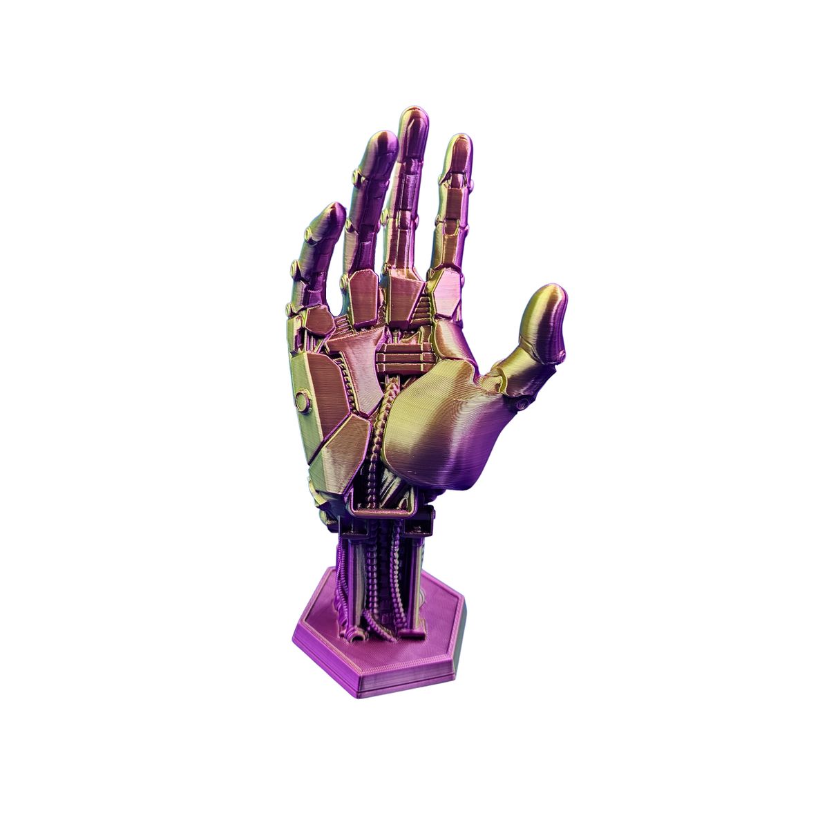 GENERICO - Soporte Para Mando de PlayStation Mano de Robot Bicolor.