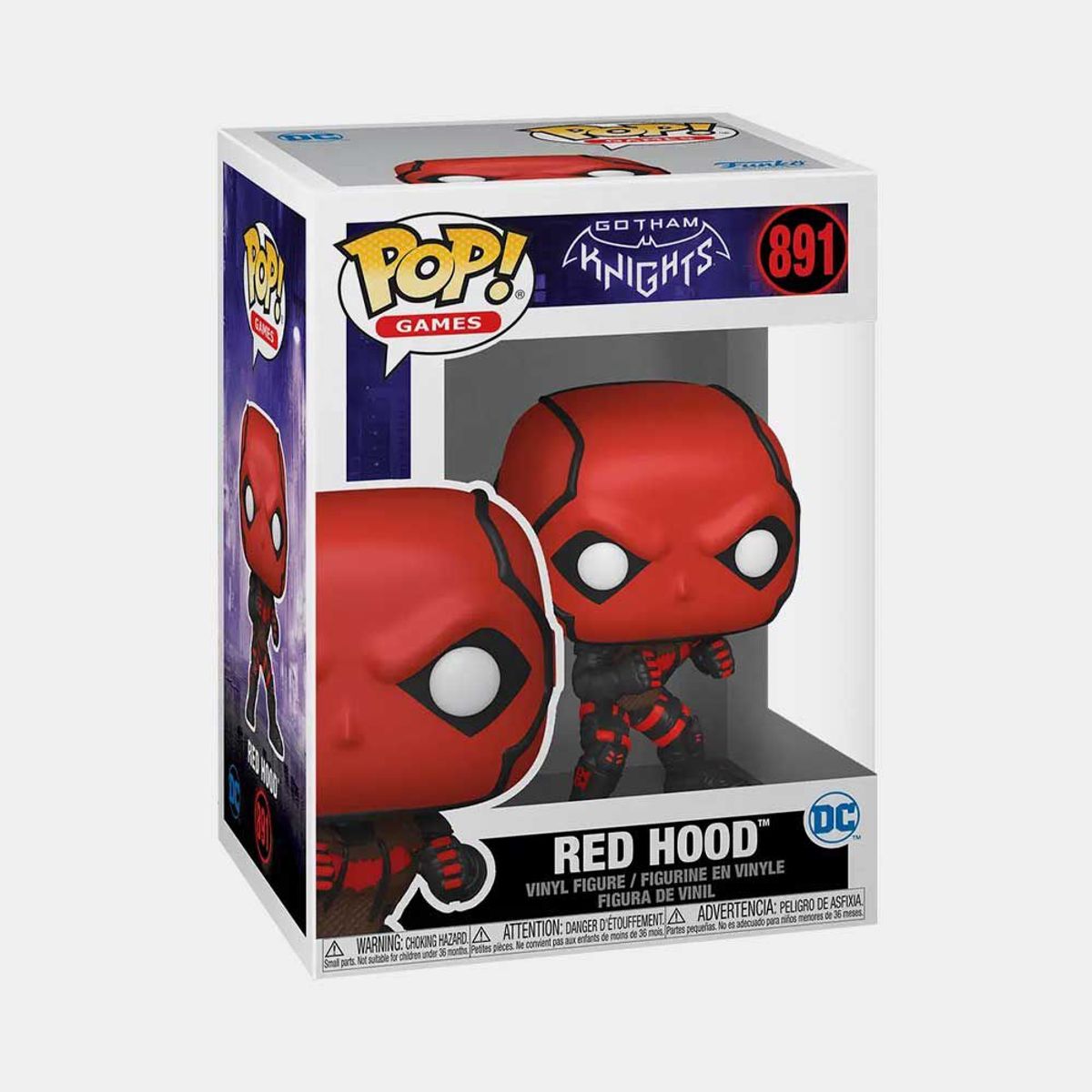 FUNKO - FUNKO POP GAMES GOTHAM KNIGHTS - RED HOOD