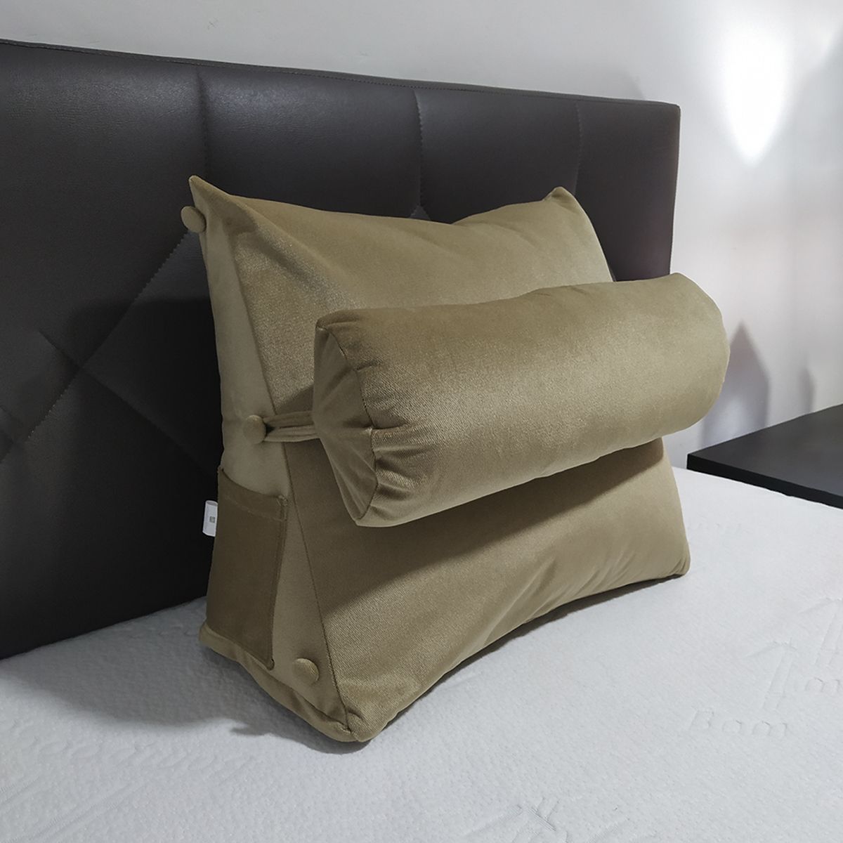 AMADEUS HOME - Cojín Anatómico para Espalda ¡Protege zona cervical dorsal y lumbar