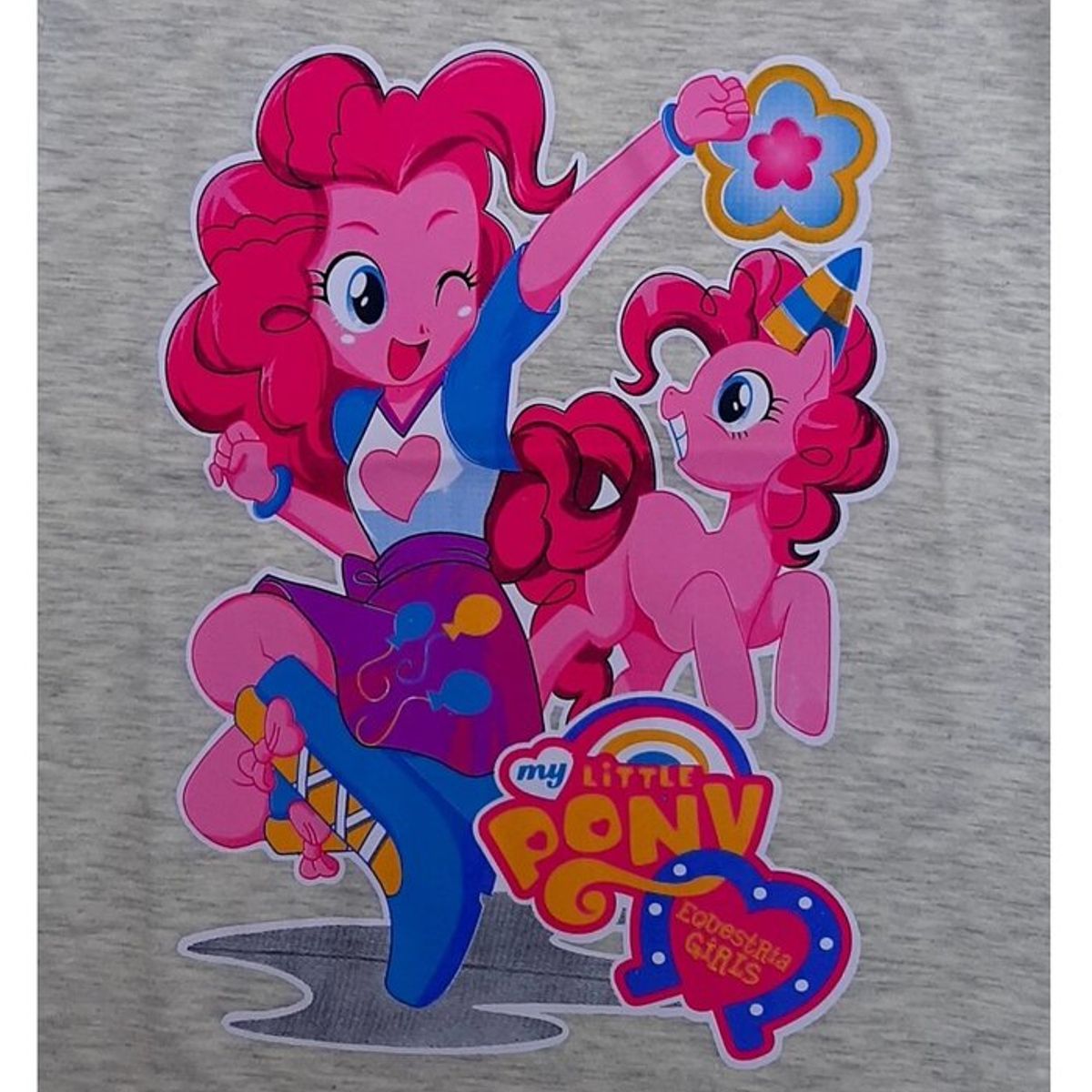 FODAGO - Polo niña manga corta Pony 2 - Beige.