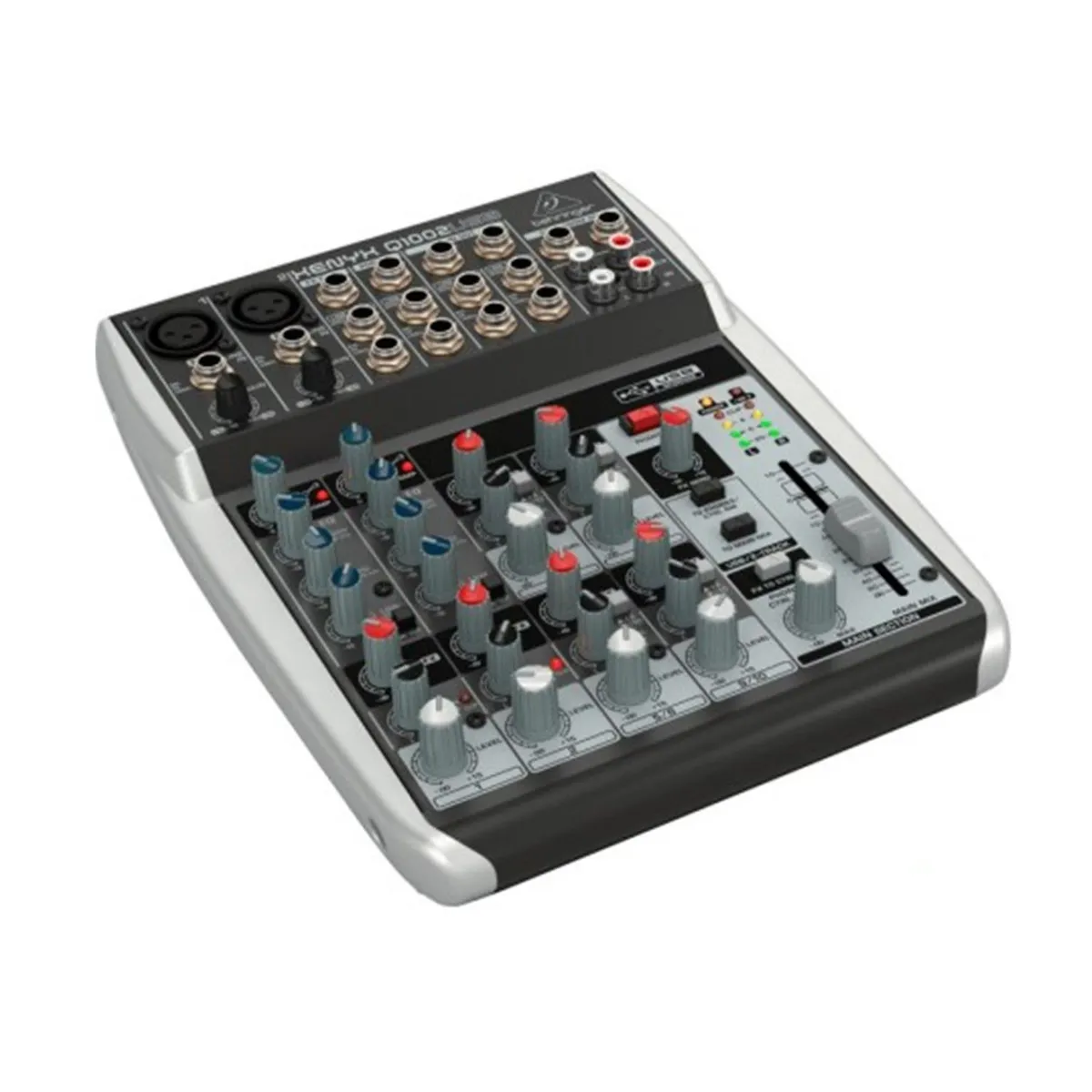 BEHRINGER - Mezcladora de 10 Entradas Behringer XENYX Q1002USB e Interfaz de Audio