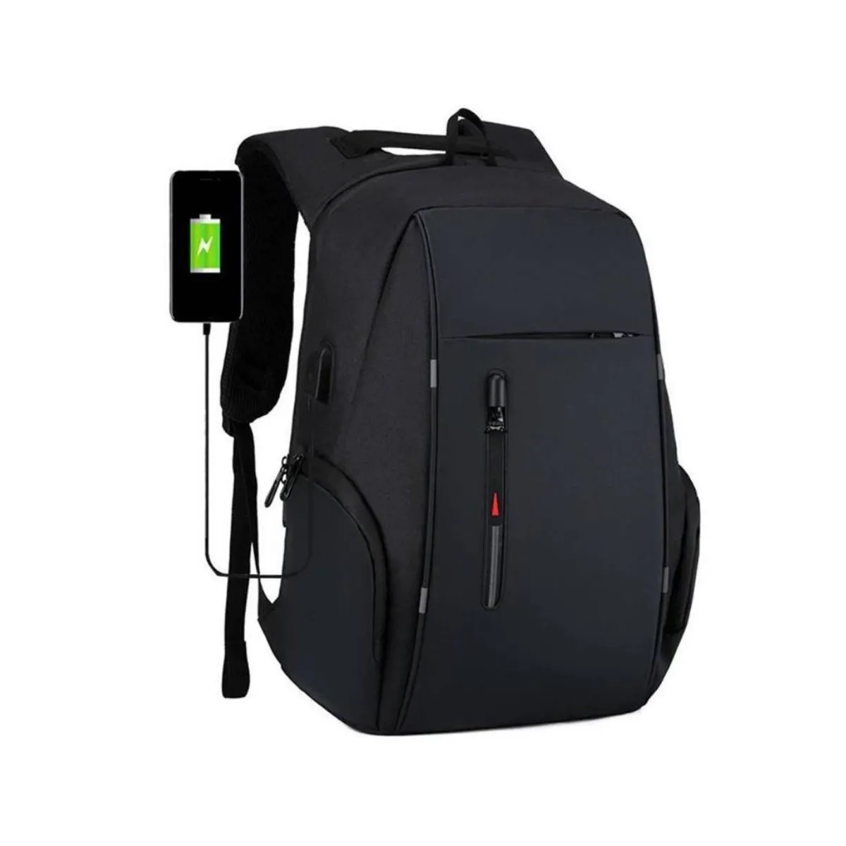 GENERICO - Mochila Impermeable Con Laterales USB