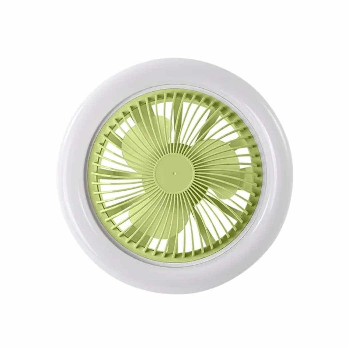 GENERICO - Foco Ventilador LED Ahorrador con Control Multifuncion Oficina Verde