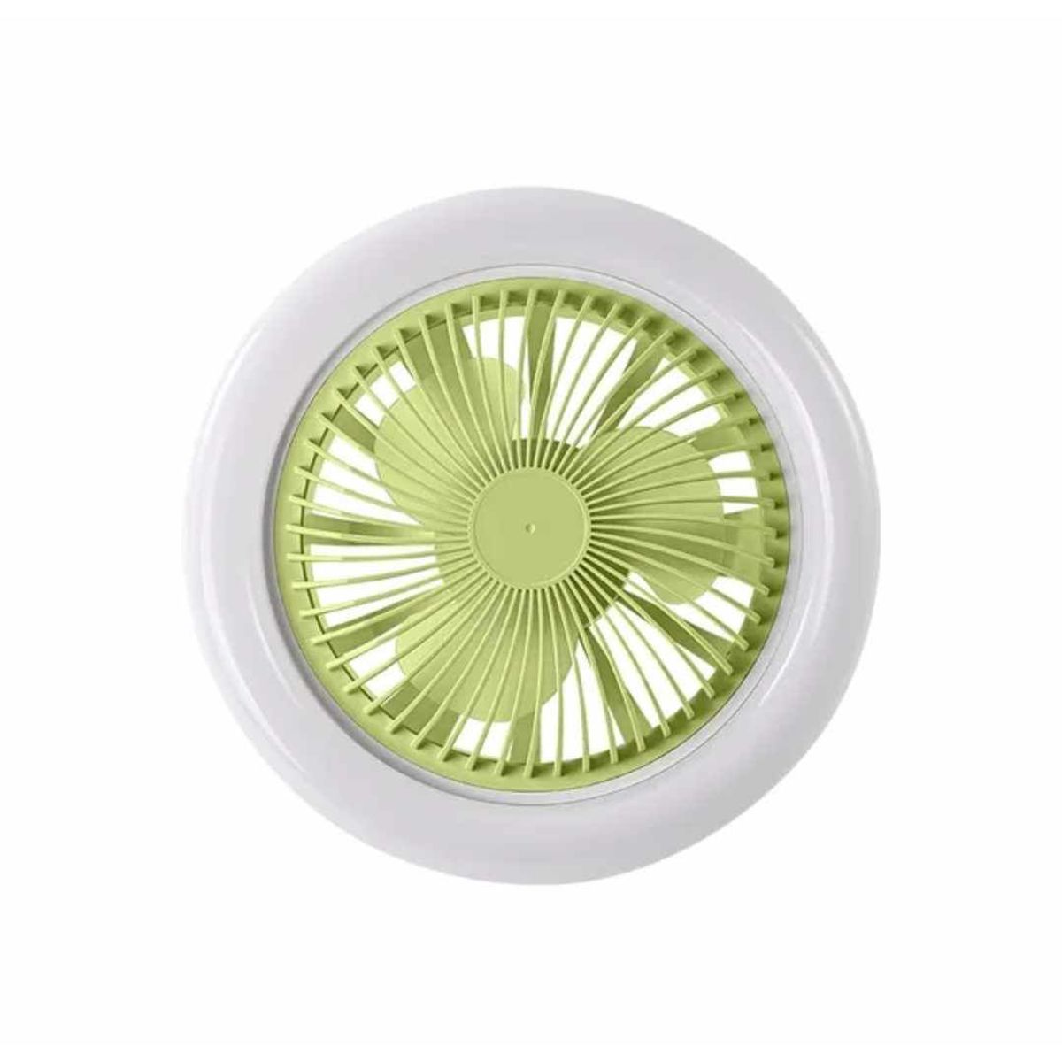 GENERICO - Foco Ventilador LED Ahorrador con Control Multifuncion Oficina Verde