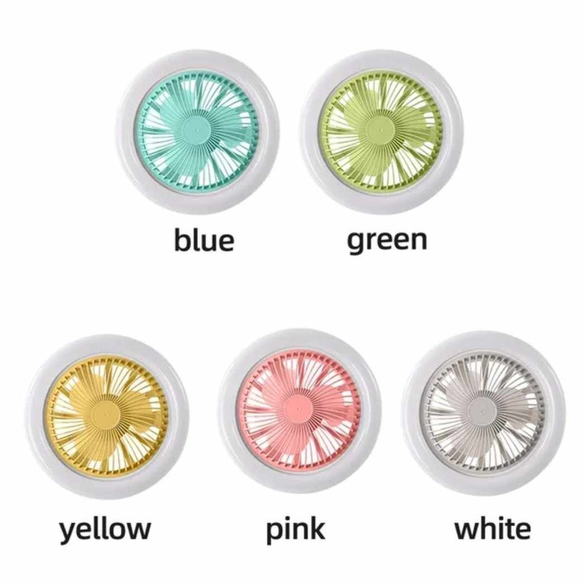 GENERICO - Foco Ventilador LED Ahorrador Control Multifuncion Oficina Al Azar