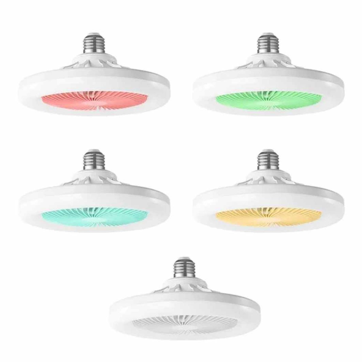 GENERICO - Foco Ventilador LED Ahorrador Control Multifuncion Oficina Al Azar