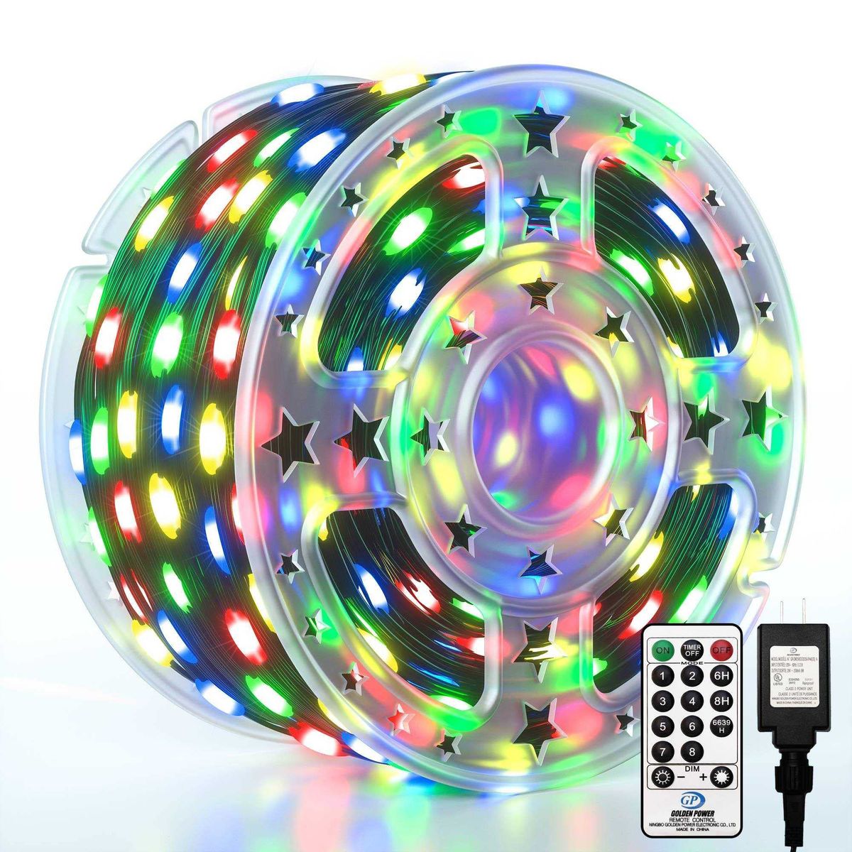 VATYERTY - Luces de Navidad para exteriores  200 luces LED Varios