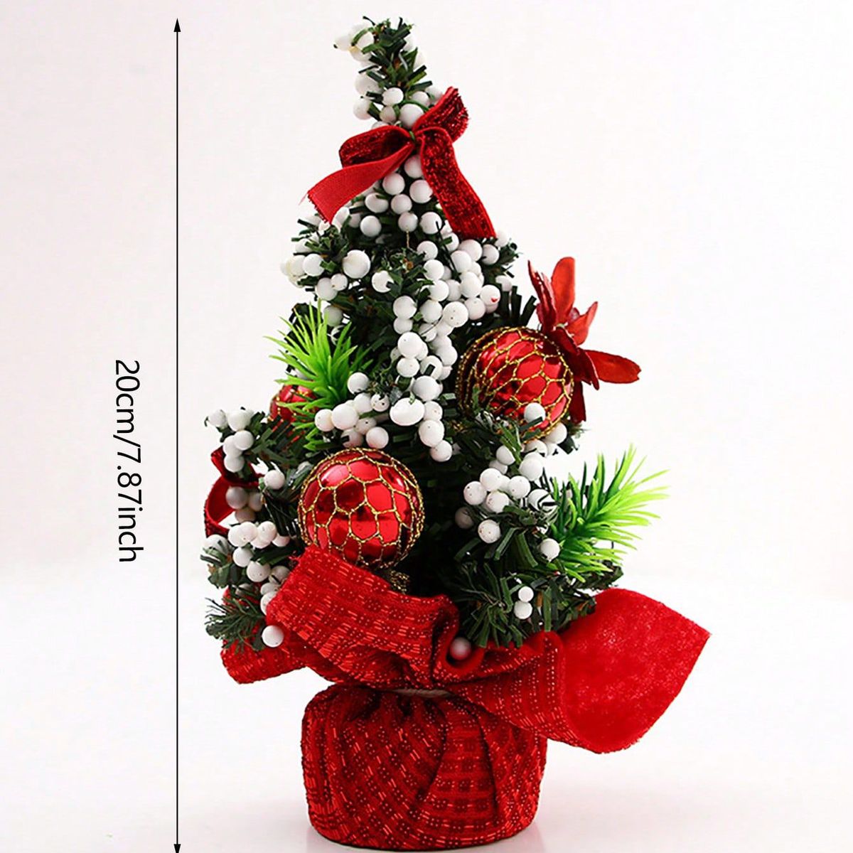 VATYERTY - 1 Pieza Decoración De Bola De Navidad Para Mesa