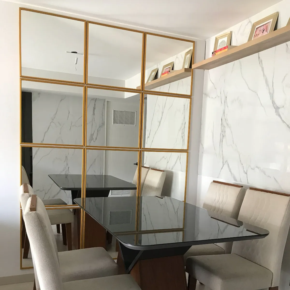 LUMINAR BRILLO & LUZ - Espejos decorativos tipo ventana 167x223cm