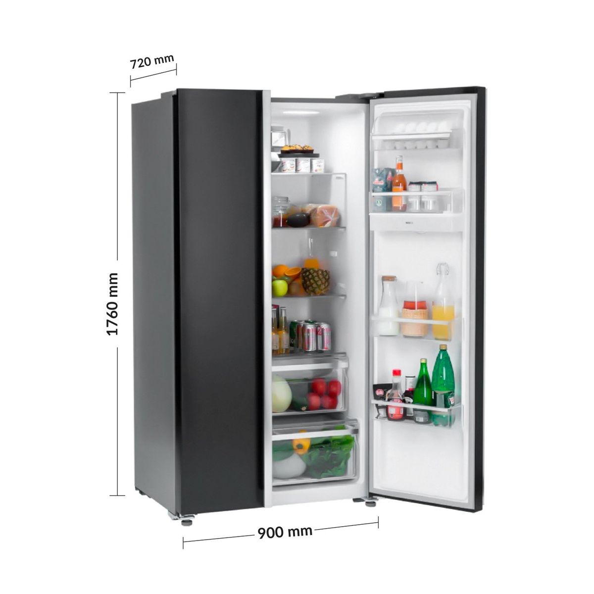 FDV - Refrigerador FDV Deluxe Prestige SBS Inox 2.0